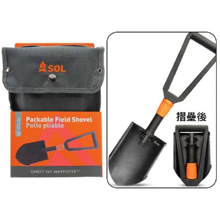 SOL Packable Field Shovel 碳化鋼折壘式鏟