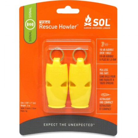 SOL Rescue Howler Whistle by FOX 40 戶外求生哨子
