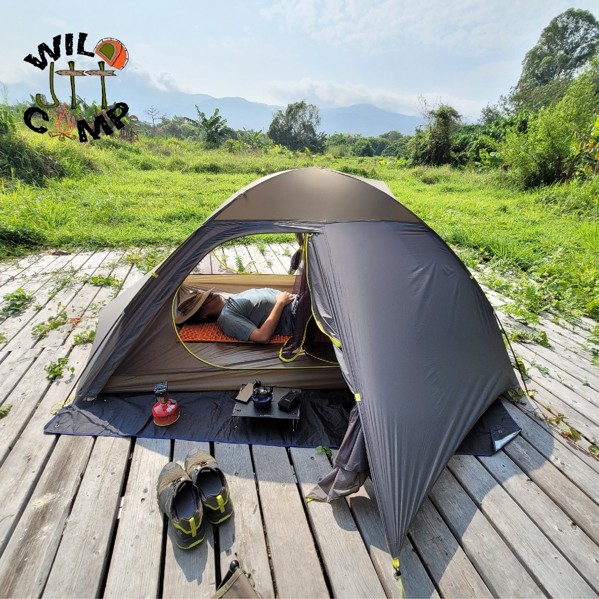 VARGO No-Fly 2P Tent, Grey 2人帳篷| 超輕營| 背包露營| ultralight