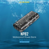 NITECORE NPB2 Waterproof Power Bank 行動電源 | 2米防水 | 10000mAh | 攀山 | 露營 | 戶外工作