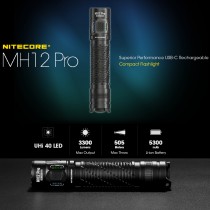 NITECORE MH12 Pro Flashlight 電筒 torch 3300 lumens 流明