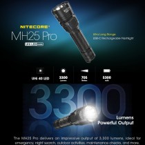 NITECORE MH25 Pro Flashlight 手電筒 3300 lumens 流明