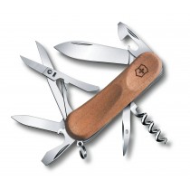 Victorinox Evolution Wood 14, 85mm 瑞士軍刀 | 萬用刀 | 中型袋裝刀