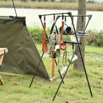 sundick X形置物掛架 | 露營便攜 | 戶外野餐 | 燒烤野炊 | 晾衣架