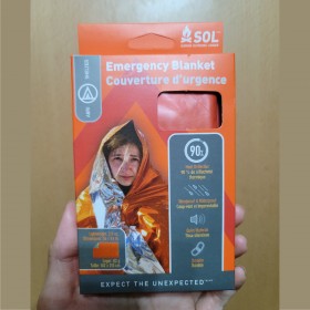 SOL Emergency Blanket 戶外緊急求生保溫防水毯(單人用)