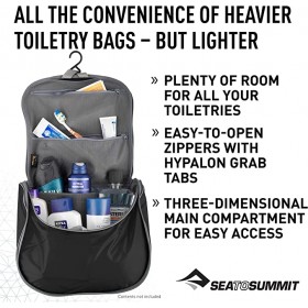 Sea To Summit TravellingLight Hanging Toiletry Bag 輕量懸掛盥洗包 | 梳洗用品收納袋