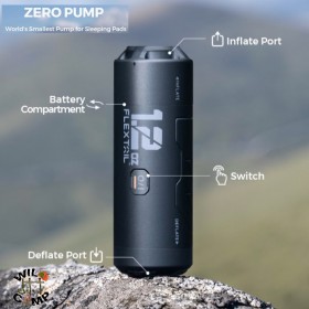 FLEXTAILGEAR ZERO PUMP | World's Smallest Pump for Sleeping Pads 世界上最細件的電氣泵