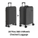 Rollink 26 吋 4輪 Flex 360° 摺疊行李箱  Spinner Collapsible 4-Wheel 26 inch Checked Luggage 旅行喼